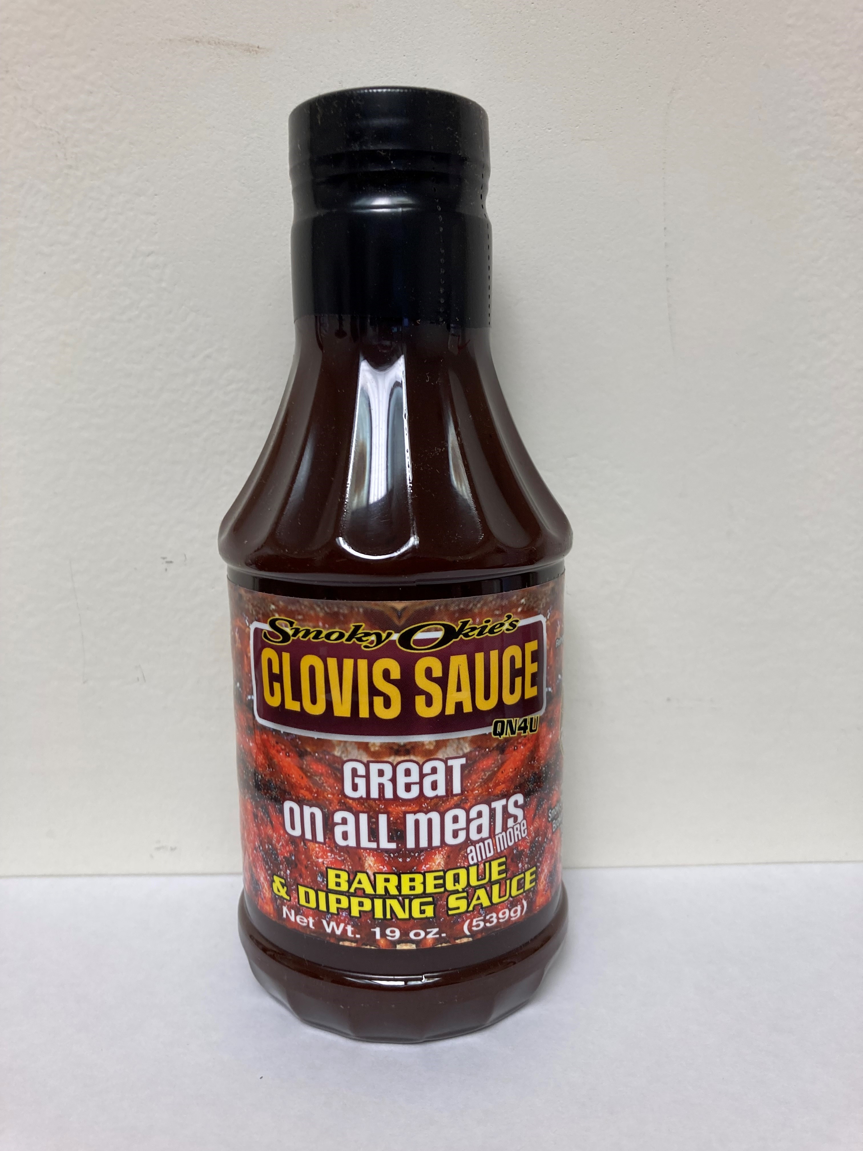 * Smoky Okie's QN4U Clovis sauce 19 oz 8.75