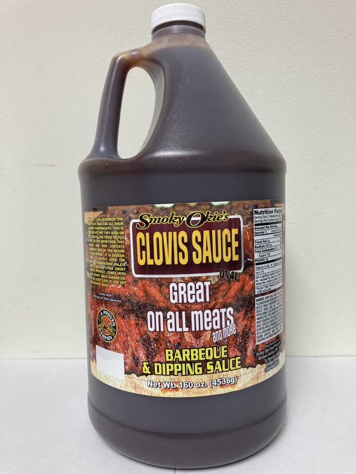 * Smoky Okie's QN4U Clovis sauce gallon $60.00 free shipping